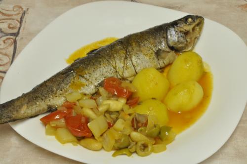 Plnění pstruzi  – Snadné Španělsko recept, zvládnete za 45 - 60 minut